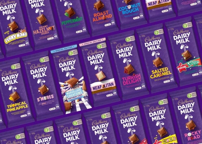 varian coklat cadbury